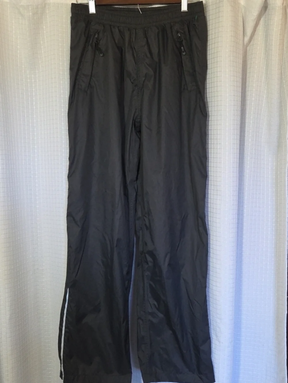 33000ft Waterproof Windproof Rain Pants Size S Hiking Camping Outdoor Gray 32x30
